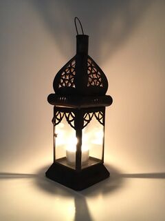 Sari Candle Lamp Clear