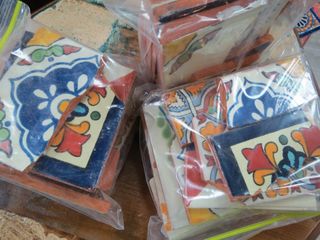 1kg Bag Broken Talavera Tiles