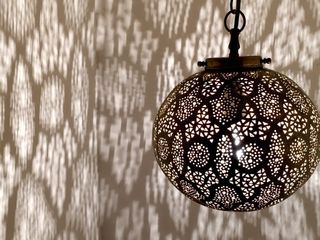 Sultans Ball Lantern: Brass