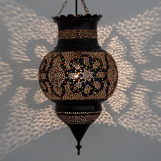 Large 53cm Brass Kora Lantern 1