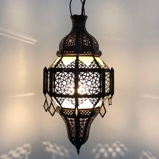 Adilah Lantern White Medium