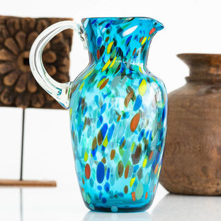 Turquoise Pinata Jug