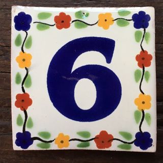 Talavera Tile: six