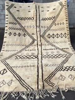 Large Vintage Beni Ourain Carpet