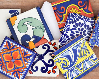 2nds Talavera Tiles: Mixed Pack of 10