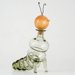 Mezcal Worm Bottle