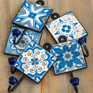 Tiled Wall Hook: Single