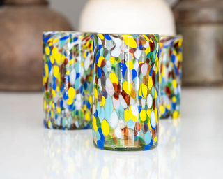 Tropical Confetti Highball Glass
