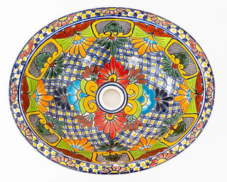 Medium Talavera Hand Basin 1