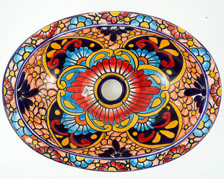 Small Talavera Hand Basin 1 
