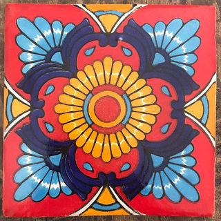 Large Talavera Tile 7