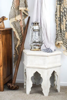 Arabian Tea Table White