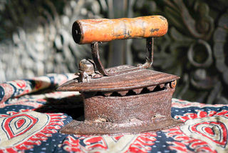 Vintage Coal Iron Press