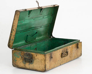 Vintage Indian Metal Suitcase 10