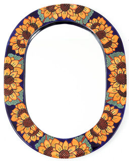 Talavera Mirror Sunflower