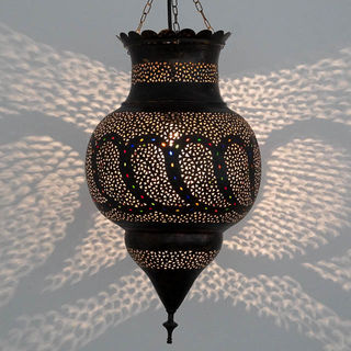 Large 53cm Brass Kora Lantern 2