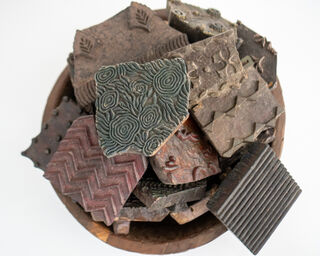Old Indian Printing Block