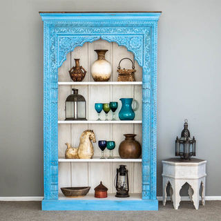 Ishani Bookshelf Blue 