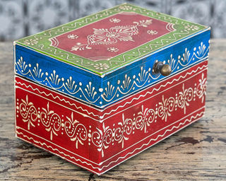Gypsy Jewellery Box Red