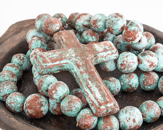 XLarge Rosary Beads Turquoise