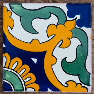 Capri Tile blue
