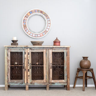Jali Sideboard 3 Door B
