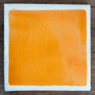 Solid Yellow Linea Tile
