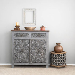 Goa Sideboard Medium Grey 