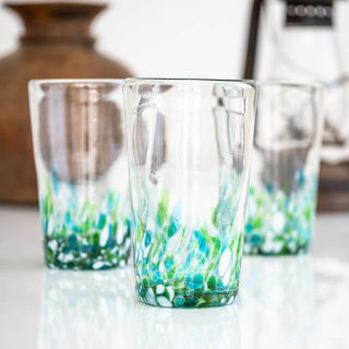 Spring Confetti Tall Glass