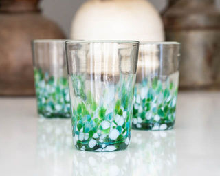 Spring Confetti Tall Glass