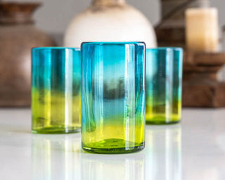 Aura Emerald Tall Glass