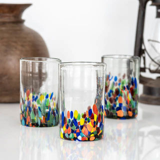 Confetti Tumbler Glass