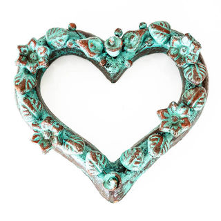 Mexican Wall Heart Green