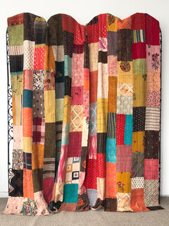 Kantha Patchwork Quilt 9