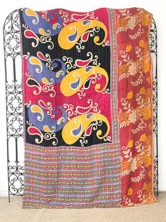 Vintage Kantha Quilt 42