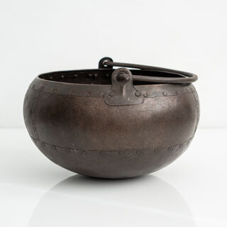 Large Iron Planter Bowl