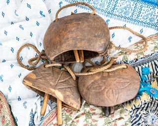 Old Wooden Cow Bell 