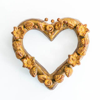 Mexican Wall Heart Natural