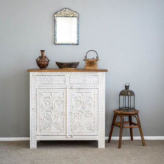 Bohemian Sideboard Medium White 