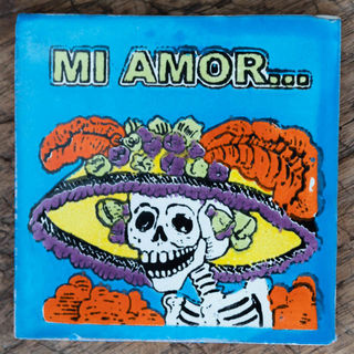 Mi Amor Tile Sky Blue