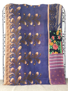 Vintage Kantha Quilt 48