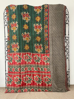 Vintage Kantha Quilt 72