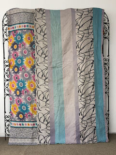 Vintage Kantha Quilt 77