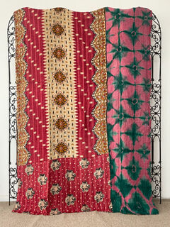 Vintage Kantha Quilt 78