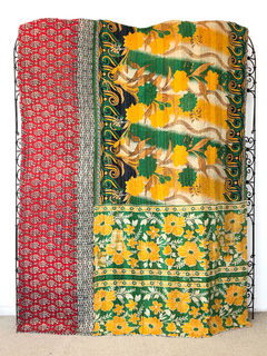 Vintage Kantha Quilt 90