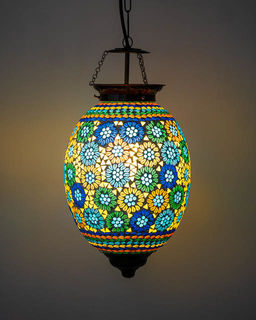 Mosaic Lantern 12