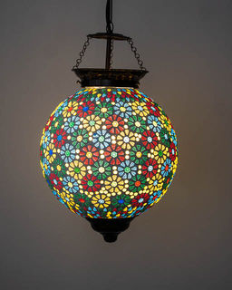 Mosaic Lantern 15