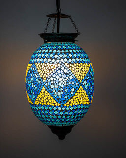 Mosaic Lantern 19