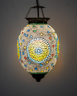 Mosaic Lantern 24
