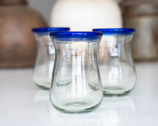 Blue Top Stemless